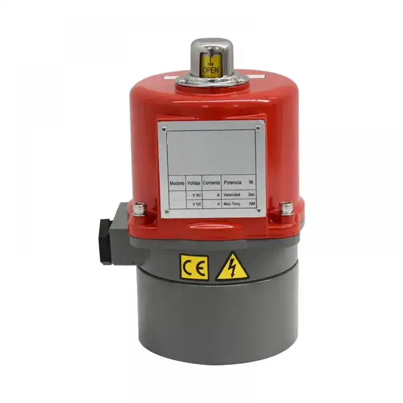 actuador electrico para valvula tipo ON/OFF